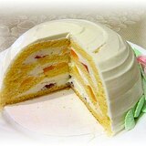 ミニゼリーdeドームケーキ
